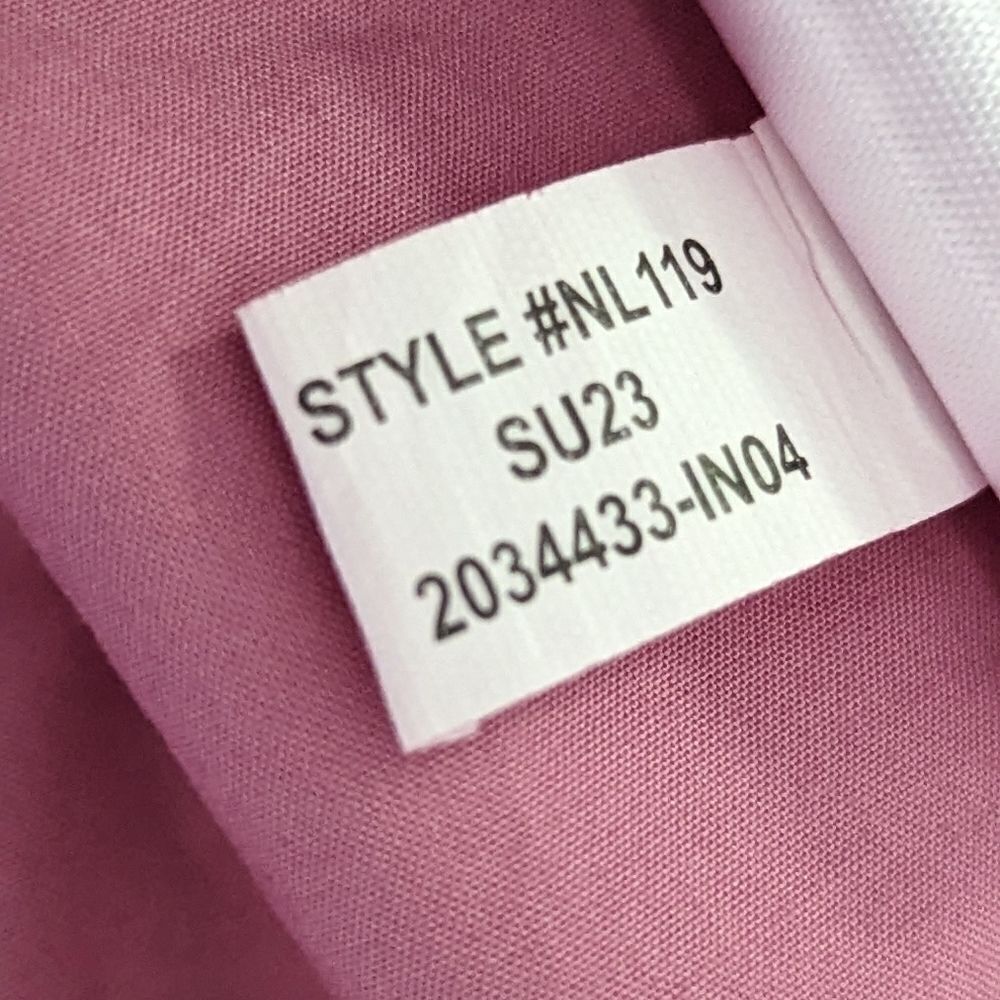 Madewell Delicate Shaded‎ Pink Sidonie Cotton Ruffled Backless Maxi Dress XL NWT - Picture 9 of 15